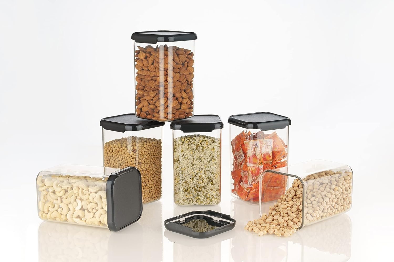 1100ml Square Containers1